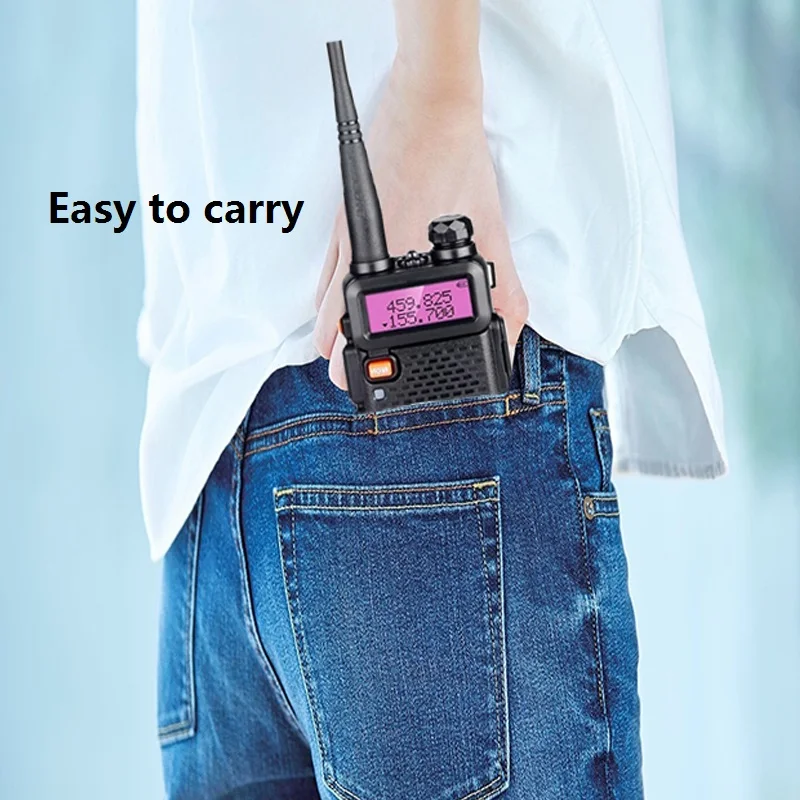 3 шт. мощная рация Baofeng UV 5R 8 Вт CB любительская радиостанция 10 км VHF UHF любительский