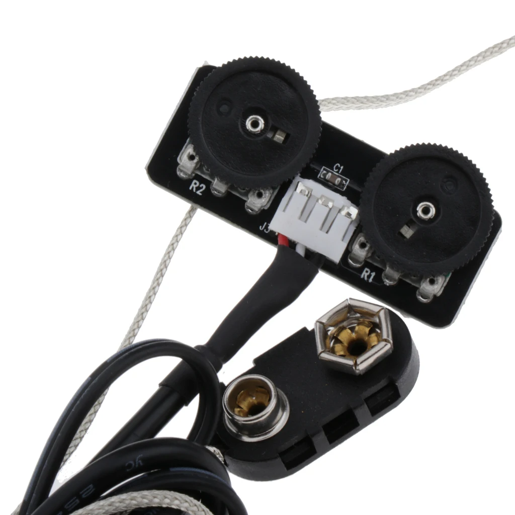

Endpin Jack Piezo Pickup Kit for Acoustic Guitar with Volume Tone Controls