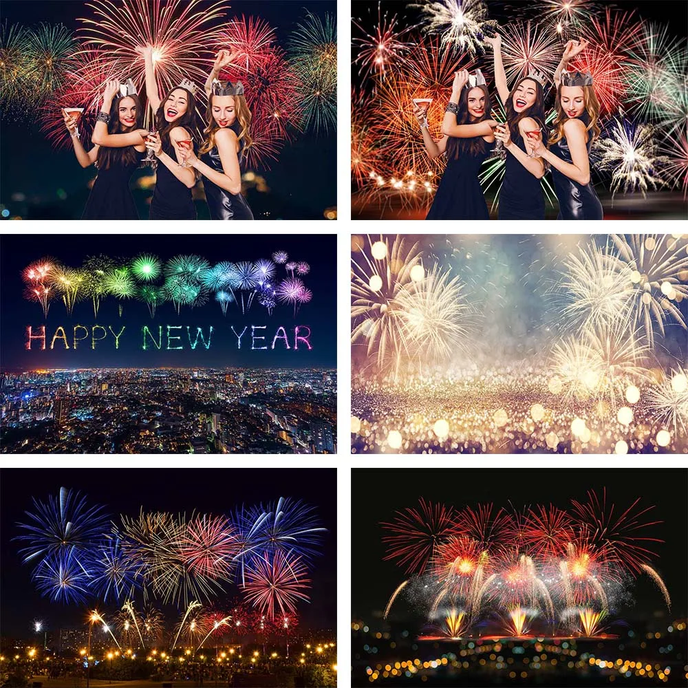 

Mehofond Photography Background Happy New Year Independence Grad Graduation Celebration Wedding Portrait Backdrop Photo Studio
