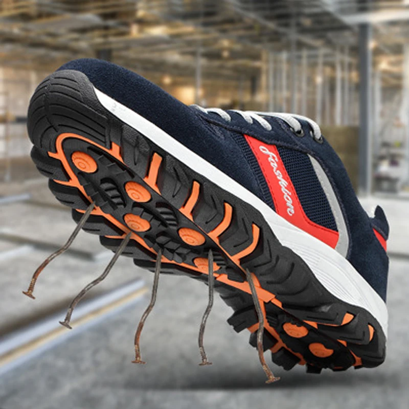 Высококачественная Рабочая страховая обувь Всесезонная Нескользящая