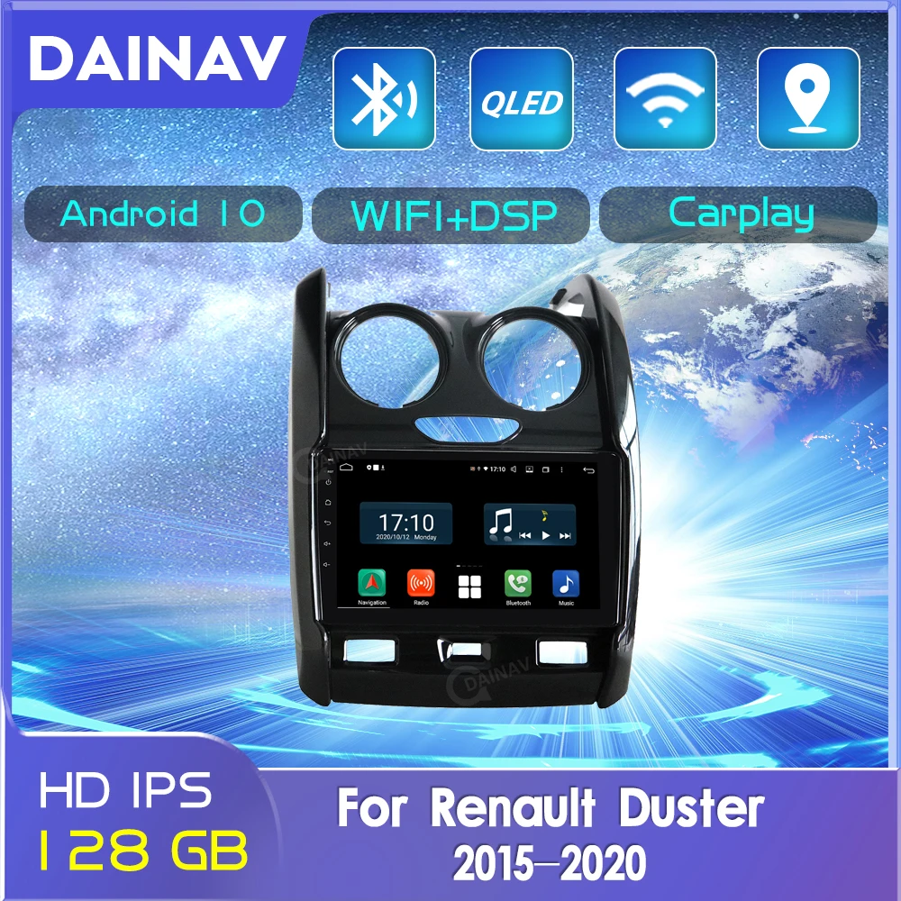 

2 Din Android Car Radio For Renault Duster 2015 2016 2017 2018 2019 2020 Car Autoradio GPS Navigation Multimedia DVD player
