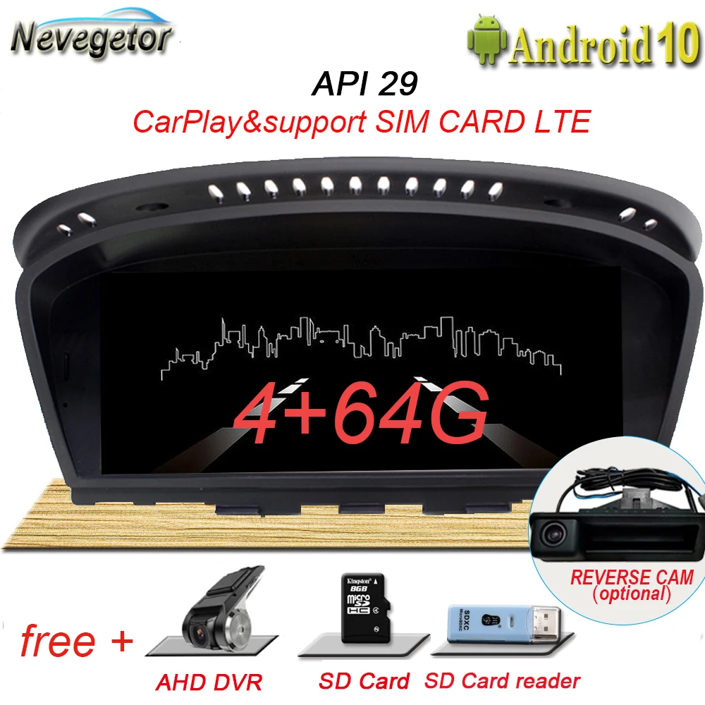 Автомобильная Мультимедийная система автомагнитола на Android с GPS Wi Fi 8 &quot для BMW 5