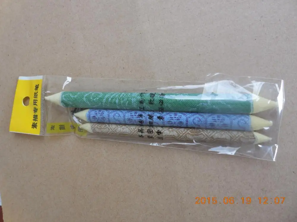 

3pcs color rice paper paper eraser pen sketch rubbing smear paper eraser pen set