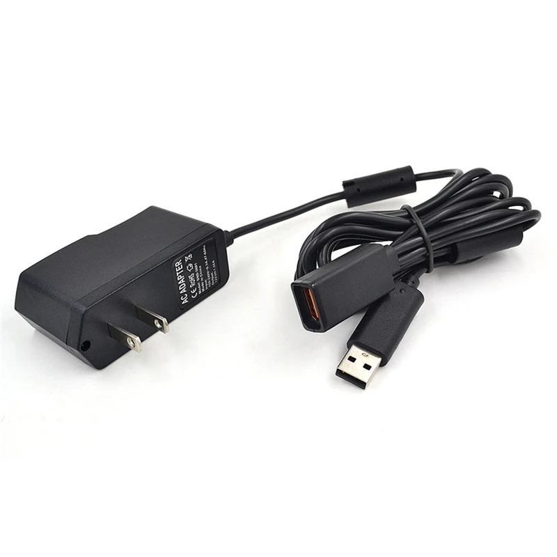 

USB AC Adapter Power Supply Cord For Xbox- 360 kinect Sensor Converter Cable