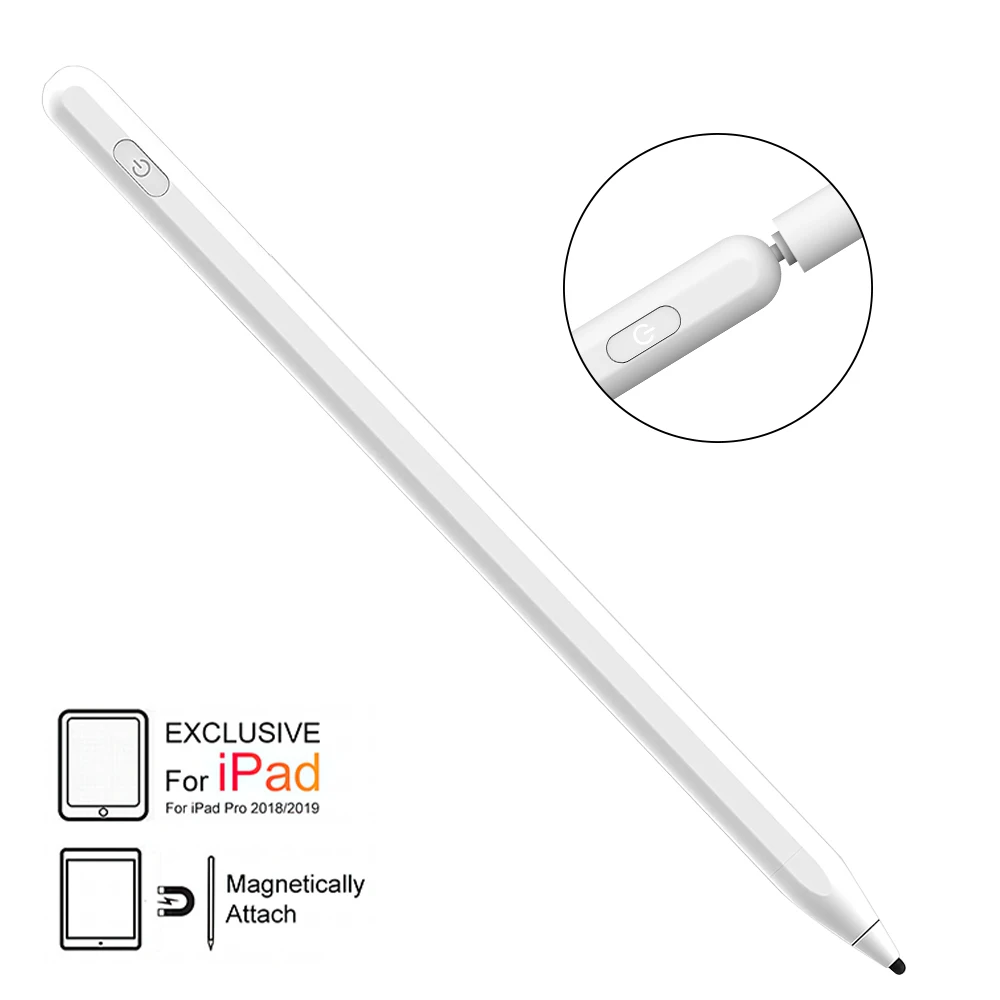 Емкостный стилус предотвращающий случайное касание двойной режим активная