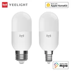 Светодиодная умная лампа Yeelight M2 с Bluetooth, версия сетки E27, E14, с регулируемой яркостью, цветовая температура, управление приложением, работа с Homekit Mi Home