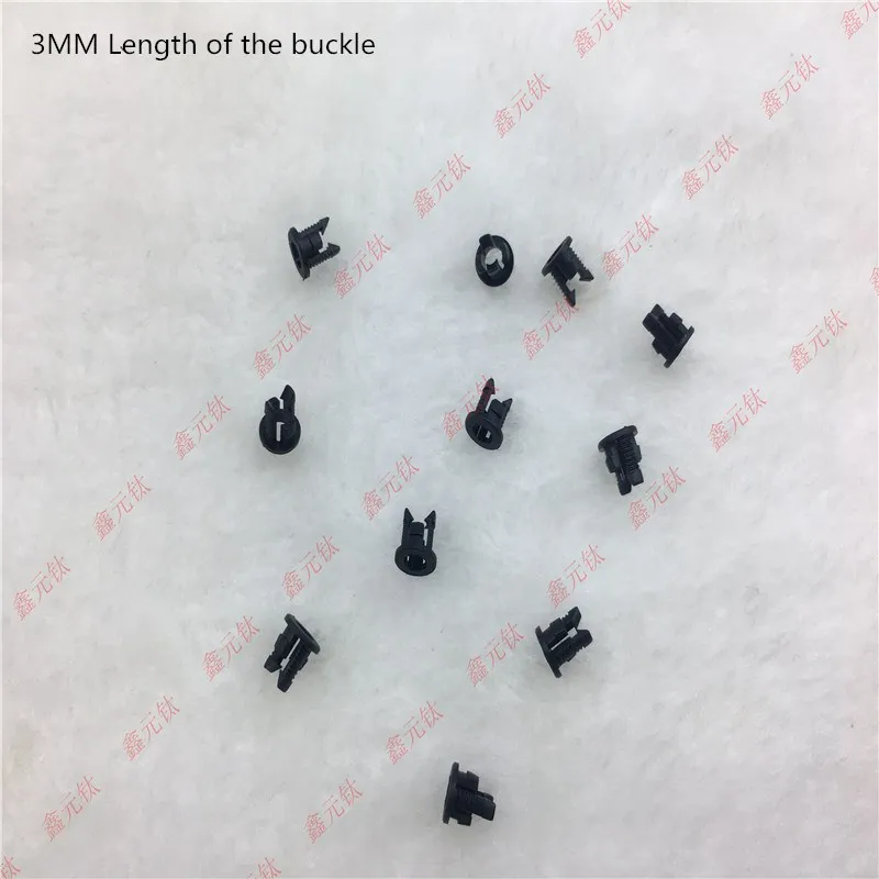 3MM 5MM LED lamp holder black Length of the buckle Four feet flat Button lamp bead Plastic seat 1000pcs/lot