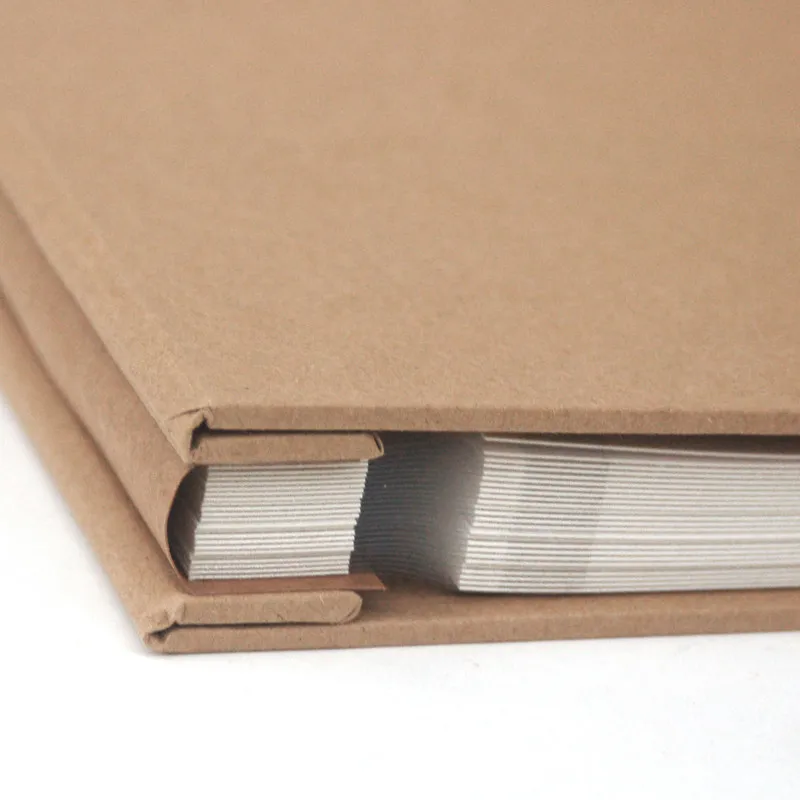 Ручной фотоальбом сделай сам из крафт бумаги клейкая пленка 25 листов