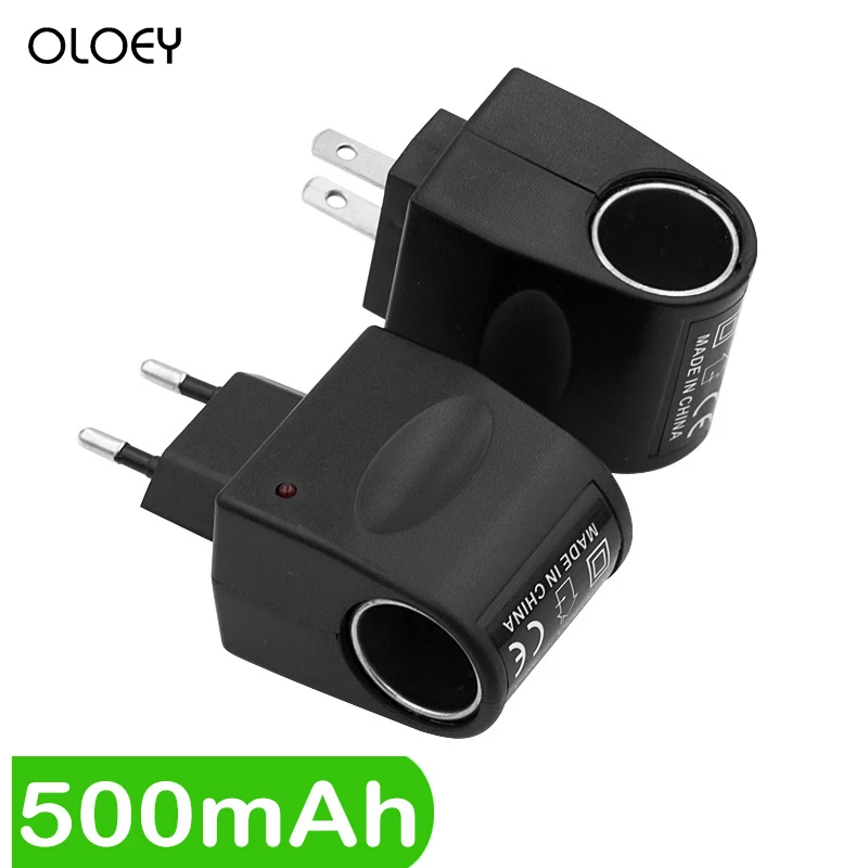Автомобильный прикуриватель OLOEY 1 шт. черный адаптер с 220 в перем. Тока на 12 В