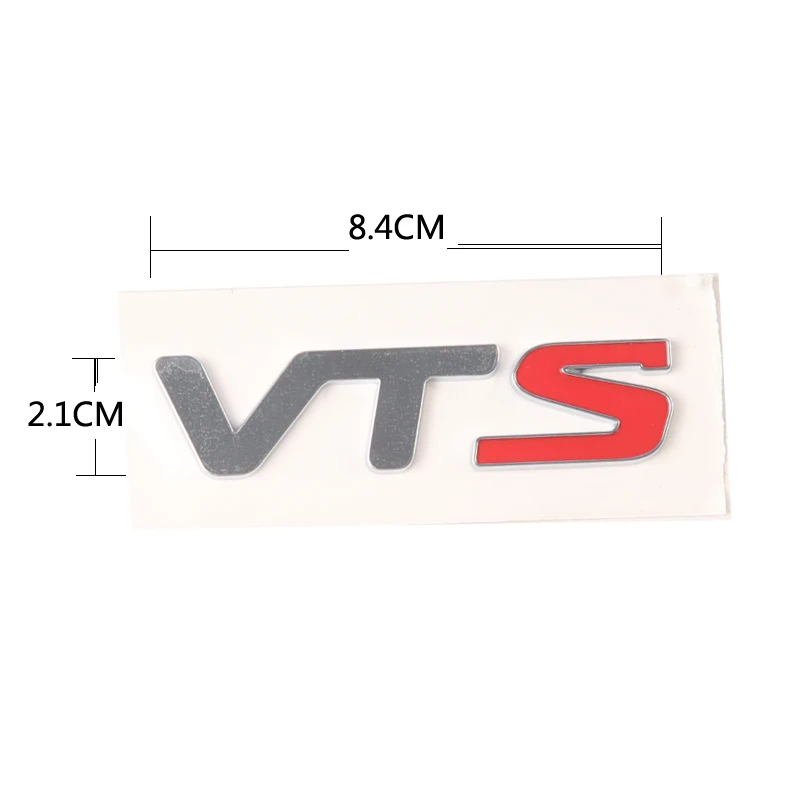 8.4cmx2.1cm sticker Подходит для peugeot 307 408 triumph 508 sega 308 C5 оригинальная спортивная версия идентификационной маркировки VTS - Цвет: 8.4cmx2.1cm sticker