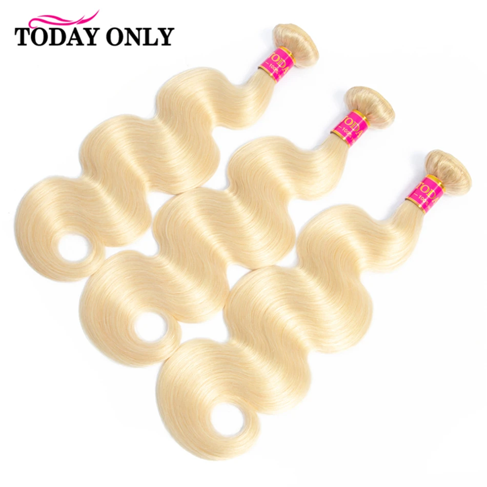 613 пряди перуанских волос волнистые человеческие волосы блонд 1/3/4 шт. для