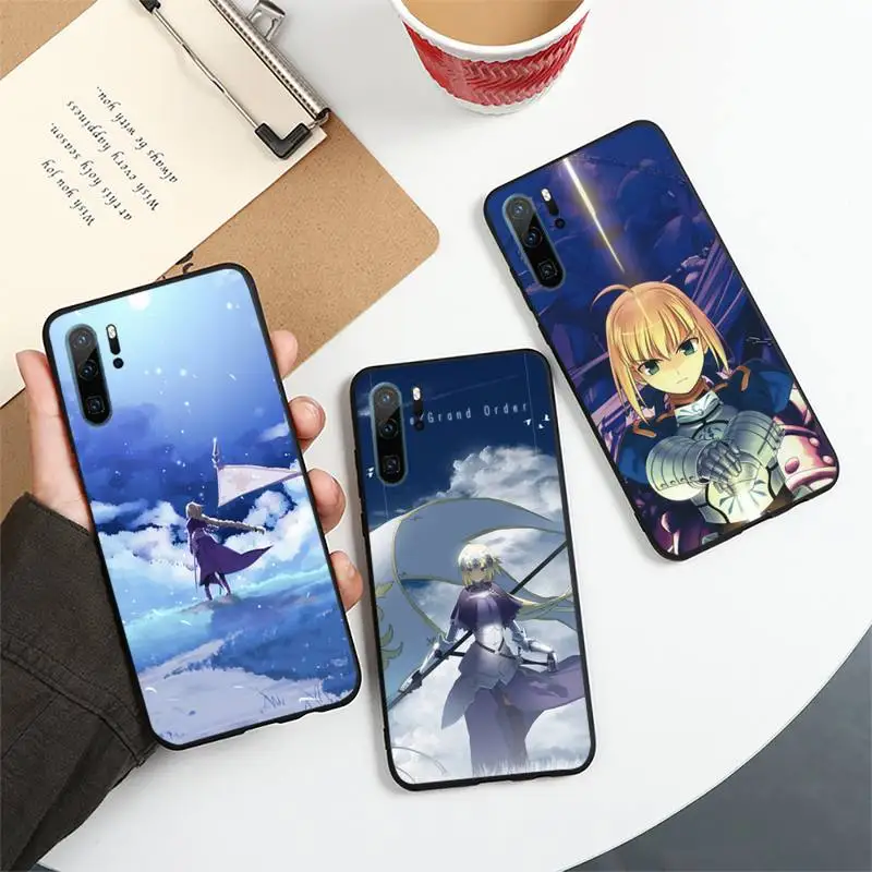 

Fate Grand Order Anime Phone Case For Huawei honor Mate P 10 20 30 40 i 9 8 pro x Lite smart 2019 nova 5t