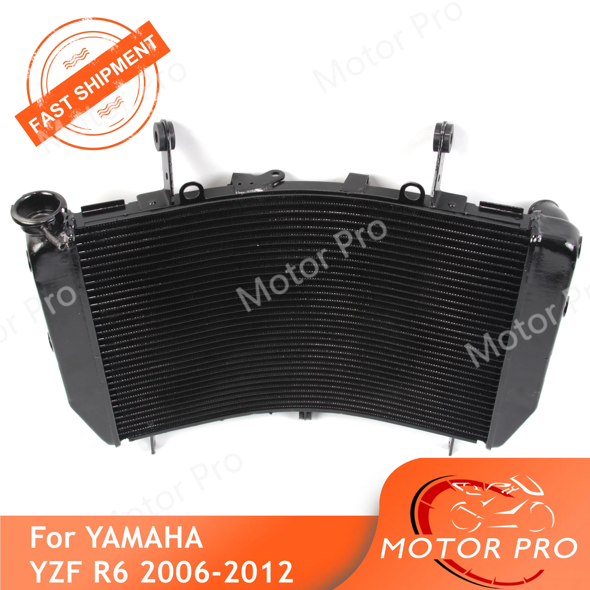 Радиатор для Yamaha YZF R6 2006 - 2012 охлаждающий охладитель аксессуары замены мотоцикла