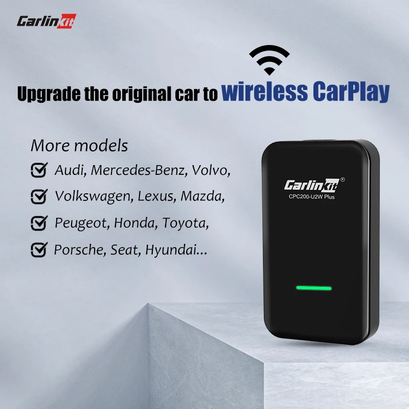 

2021 Hot Carlinkit 3.0 Carplay Wireless Adapter Auto Bluetooth Connect Wired Charger Original Car Upgrade Multimedia USB Dongle