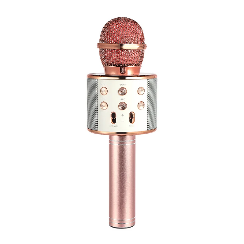 Bluetooth-микрофон для караоке беспроводной микрофон профессиональный динамик