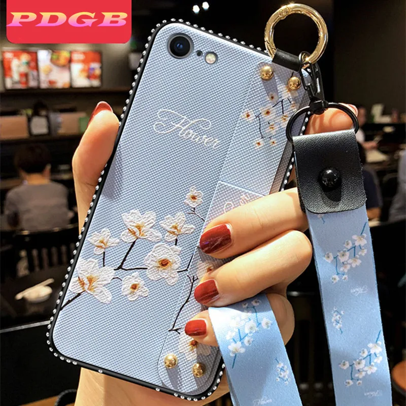 Ювелирное бриллиантовый шейный ремешок для запястья чехол Oppo R17 F11 Realme 3 Pro X lite