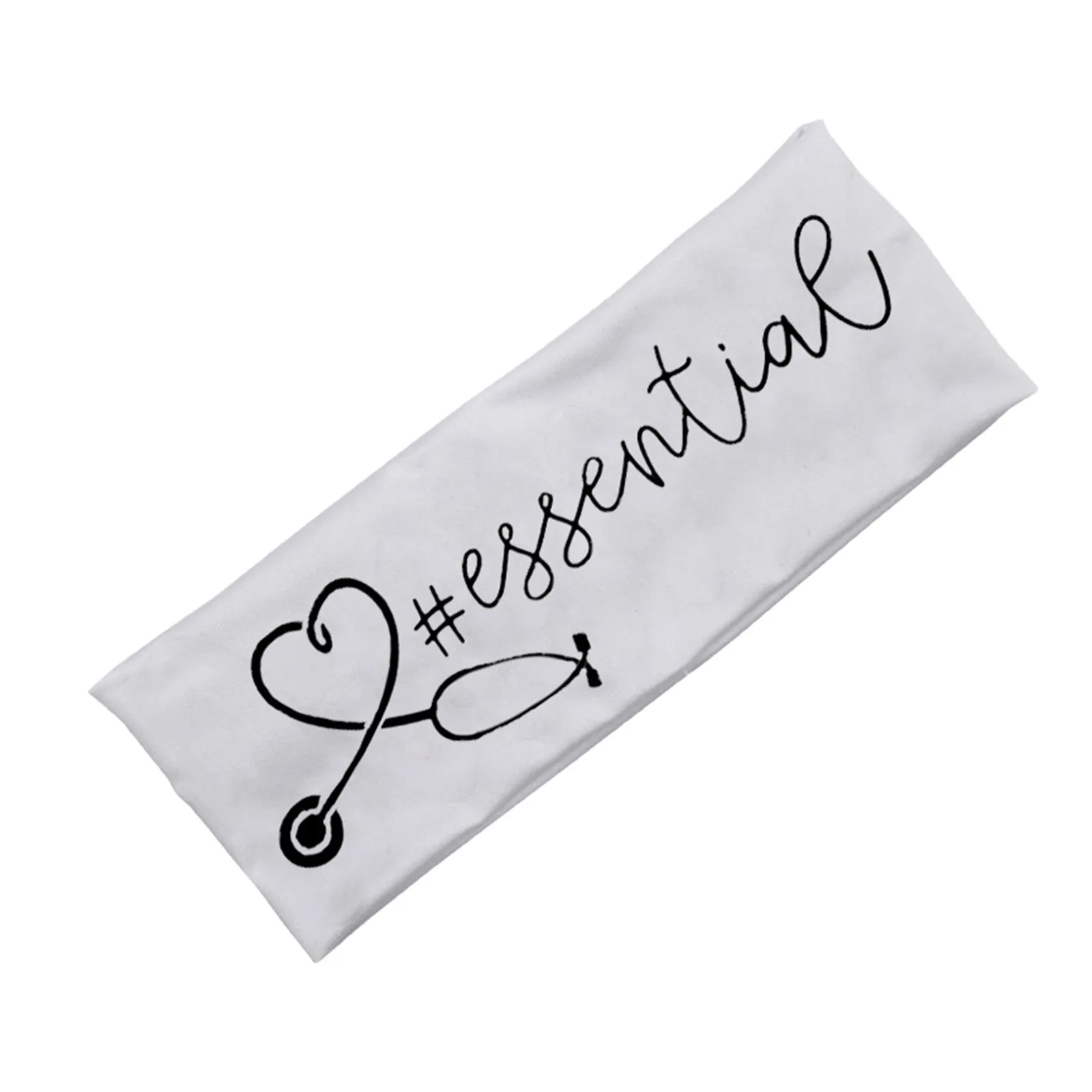 Лидер продаж эластичные с буквенным принтом повязка на голову застежкой