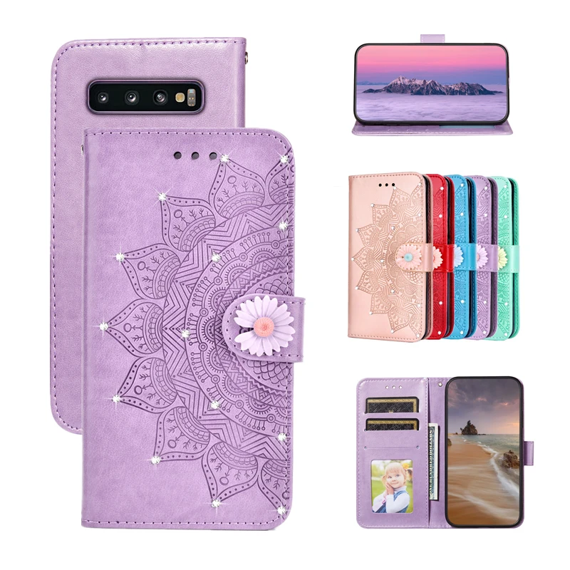 

Leather Case for Samsung Galaxy S10 S20 Ultra Plus A71 A51 A41 Note 20 Plus A70 A50 A20 A20e S9 S8 Plus S7 Wallet Flip Cover
