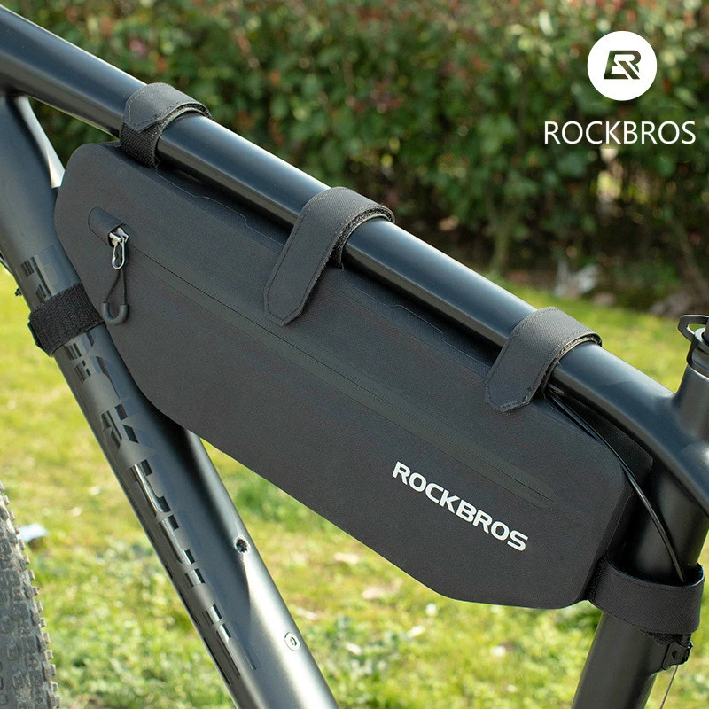 Водонепроницаемая велосипедная сумка передняя труба рамка для телефона большая
