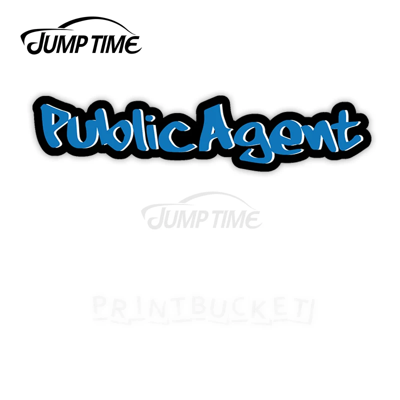 Время скачка 13 см x 3 см Автомобильная наклейка Государственный агент автомобильный Декор личность здание окно Кемпер Водонепроницаемый Виниловый автомобильный Декор