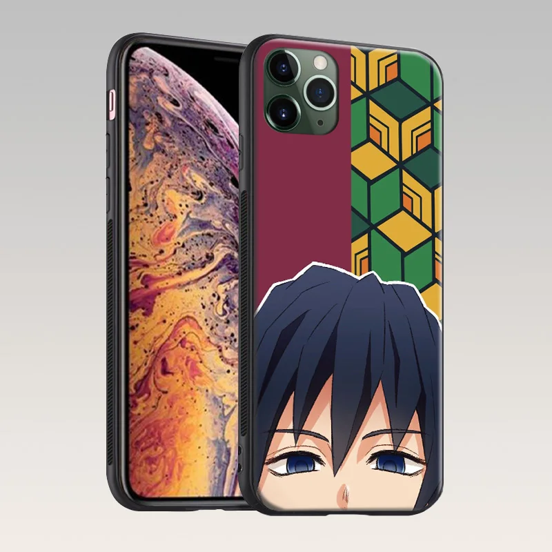 Чехол для телефона Giyu Tomioka Kimetsu no Yaiba чехол из мягкого ТПУ силикона iPhone 6 6s 7 8 Plus X XR XS