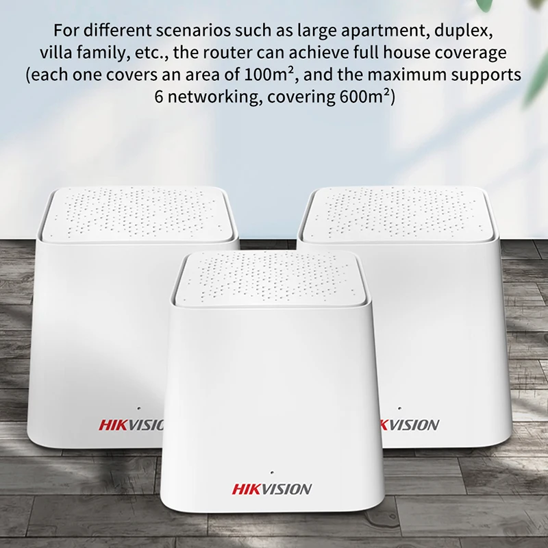 Hikvision Nova DS-3WMR11-E Wi-Fi система с сеткой для дома AC1200 2 4G/5 0 GHz WiFi беспроводной