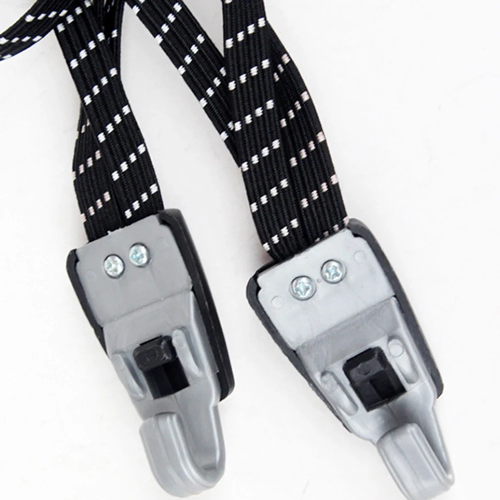 1PC Bike Luggage Carrier Elastic Band Bicycle Cargo Racks Tied Rubber Strap Rope Elasticity Outdoor Tensioning Belts | Спорт и