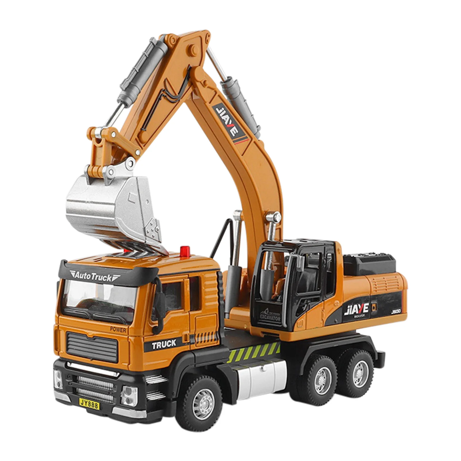 

Модель инженерного автомобиля 1:50, модель игрушечного мини-автомобиля из сплава, литый под давлением, инженерная Строительная игрушка, весе...