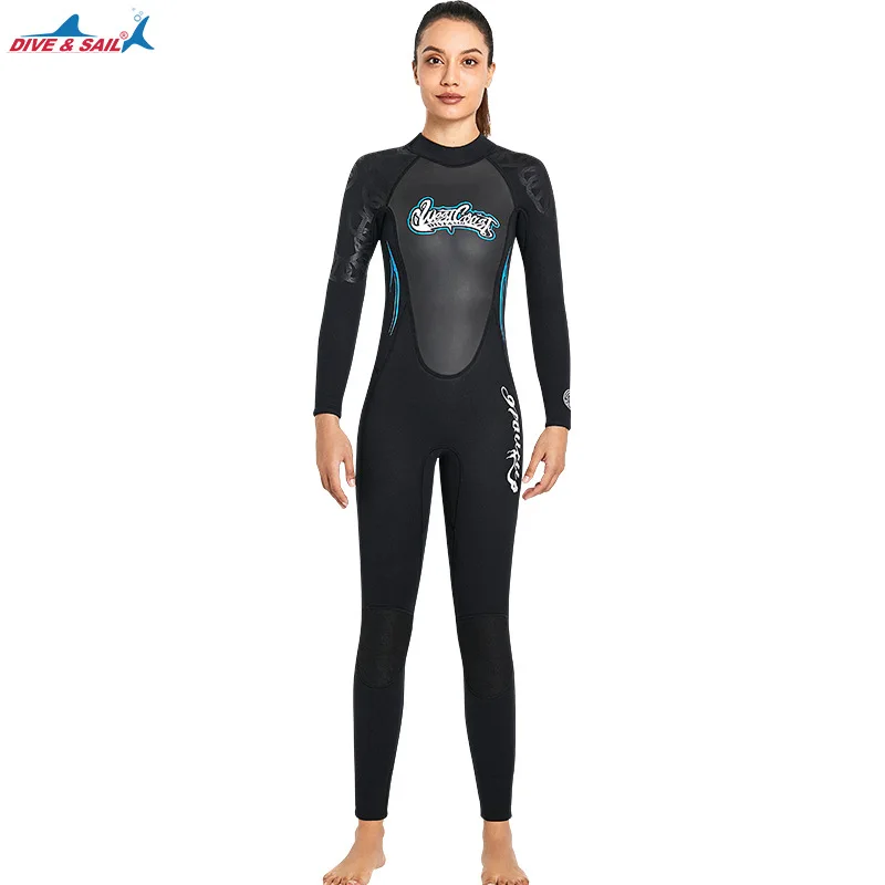 3MM Neoprene Underwater Hunting Keep Warm Snorkeling Wetsuit Full Body Scuba Surfing Spearfishing Swim Triathlon Diving Suit