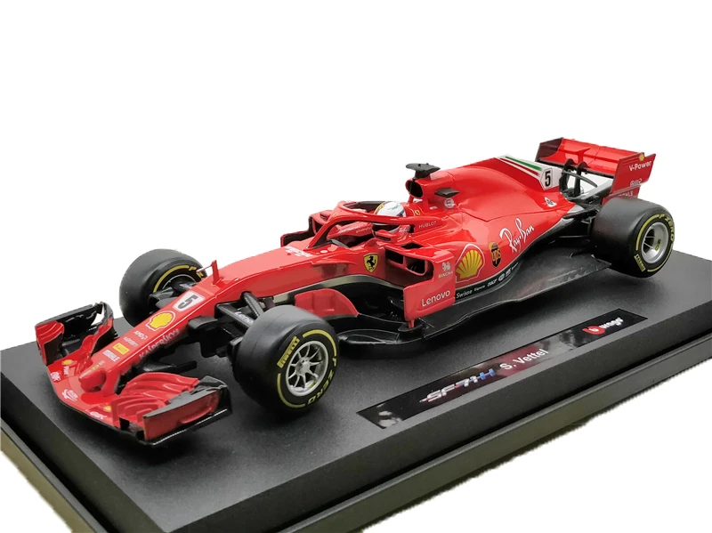 BBurago 1:18 F1 SF71H F1 SF90 литья под давлением модель гоночный автомобиль