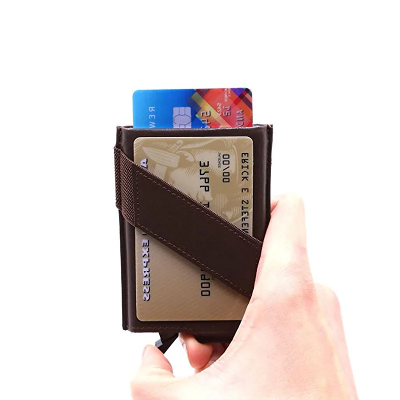 DIENQI Rfid держатель для карт мужские кошельки тонкий кошелек денег Мужской