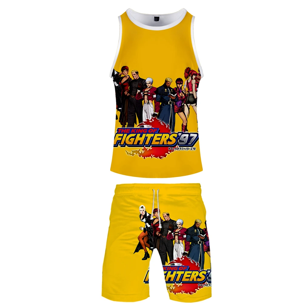 Из серии игр The King Of Fighters (2019 3D повседневная одежда с О образным вырезом летнее
