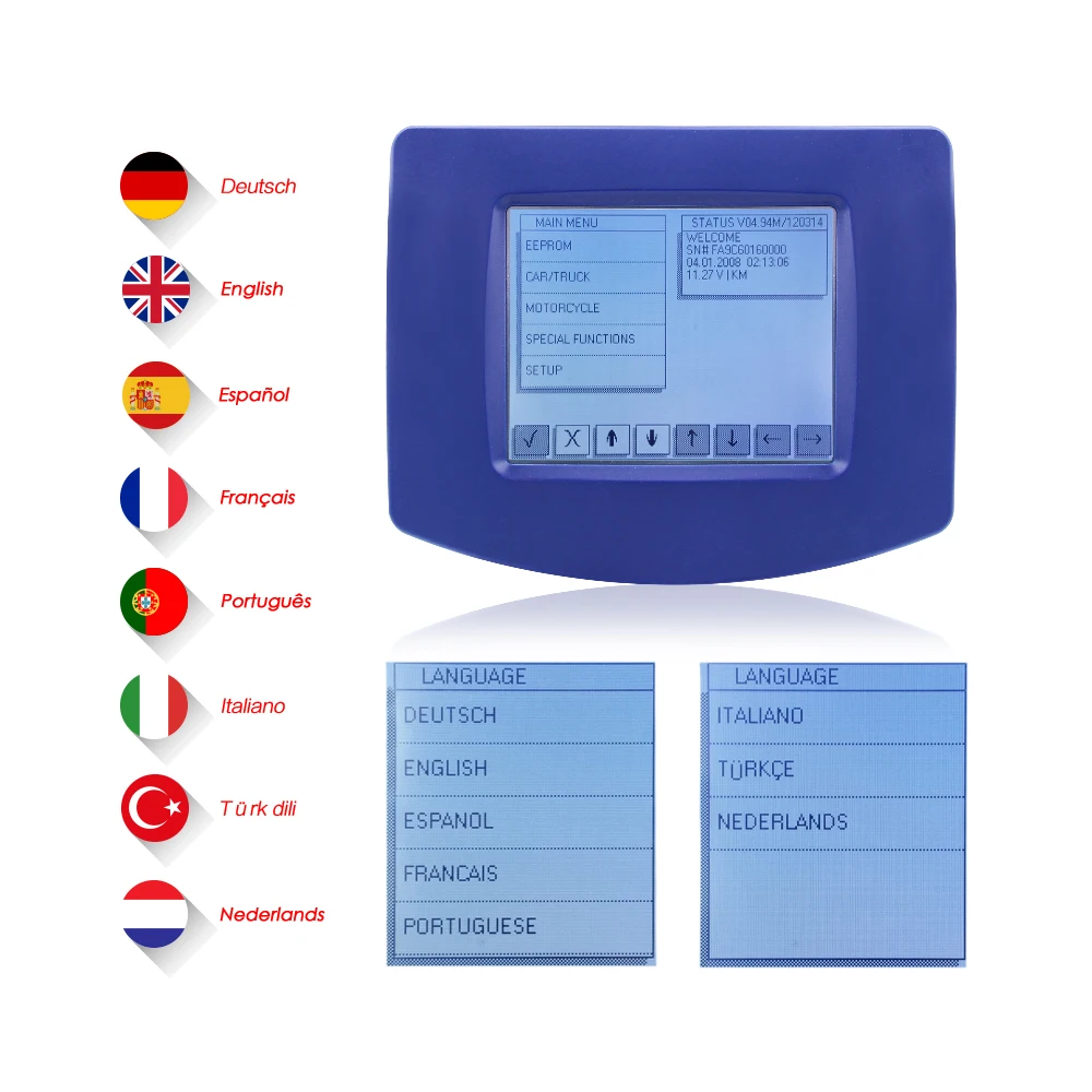 Полный набор Digiprog 3 V4.94 Odo-meter программист DigiprogIII Mile-age Corr-ect инструмент для многих