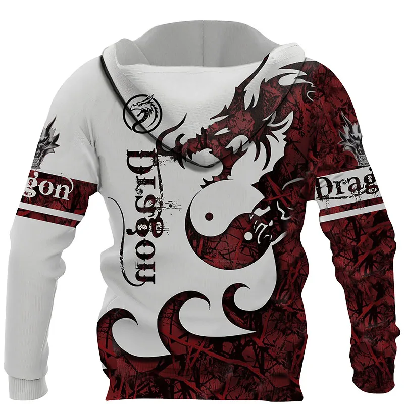 

Fashion Men Western Dragon Animal 3D Printed Hooded Hoodies Men / Women's Shinning Design Sweatshirts 3D Harajuku Hoody