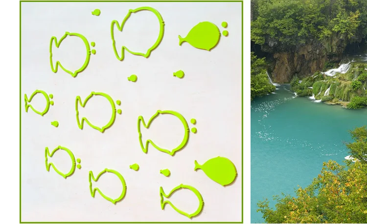 Подушки декоративные шестиугольник рыбы пентаграмма четыре звезды 3d деревянные