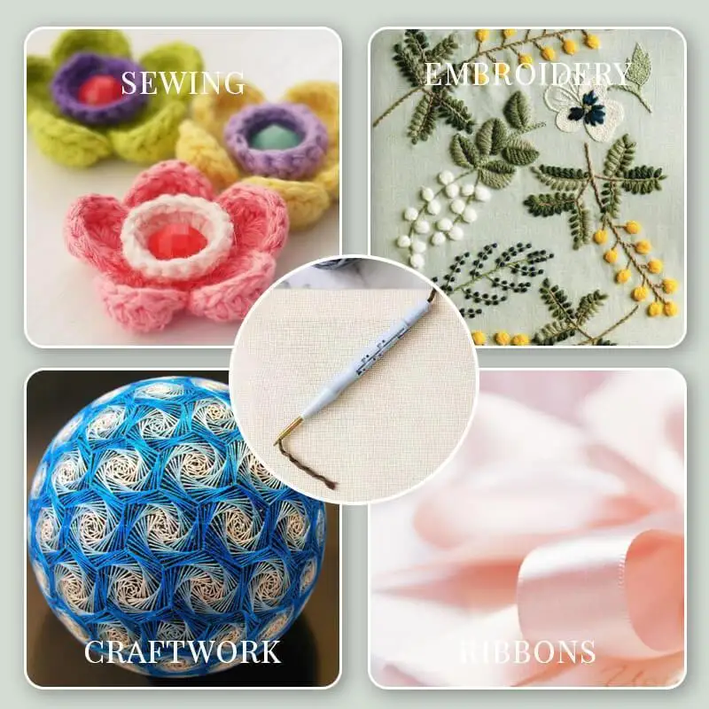 Игла для вышивки вручную регулируемая рукоделие льняная ткань монах тканевые