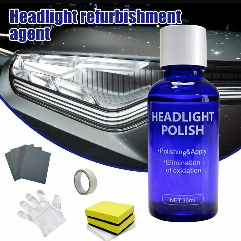 

Brand New Car Accessories 9H Headlight Cover Len Restorer Repair Liquid Polish Cleane Headlight Polish