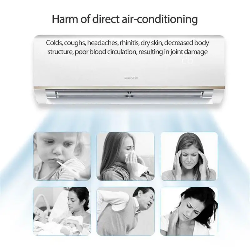

Air Conditioner Cover Baby Pregnant Women anti-straight Blowing Wind deflector Windshield Dust Protection Cleaning Cover