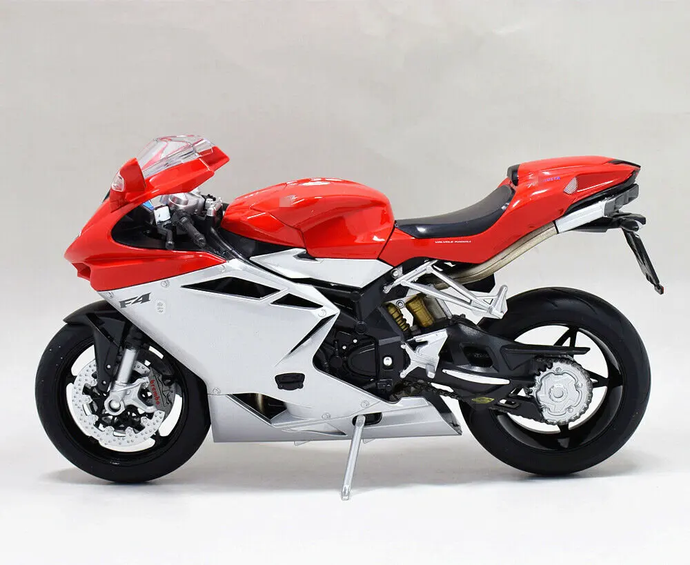 1:10 Welly Agusta F4 игрушечный мотоцикл в коробке