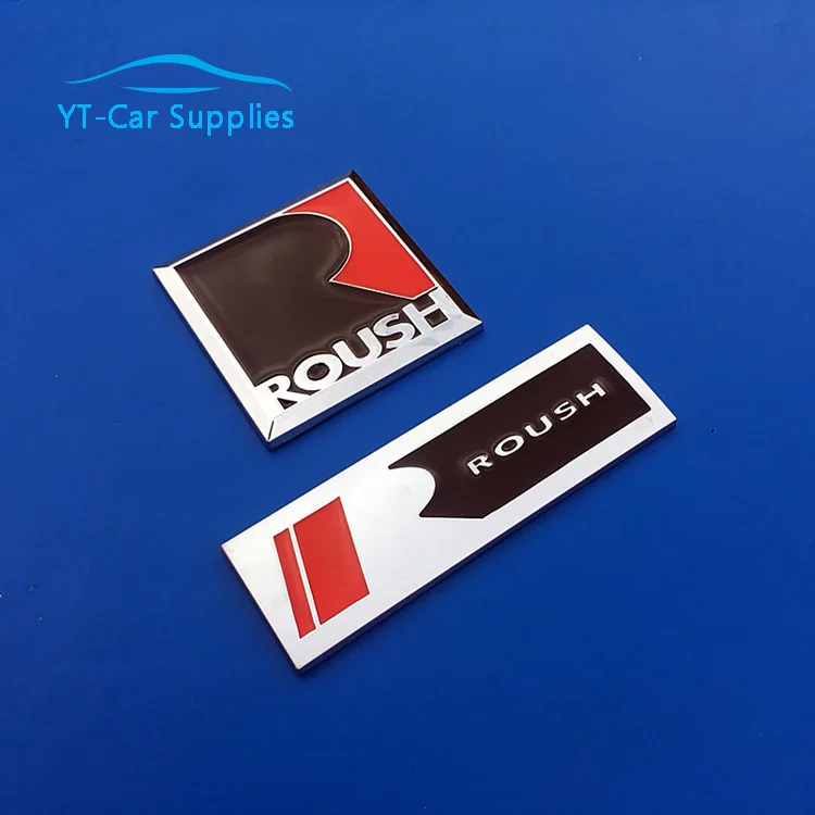 

Car car sticker R label metal decoration sticker body sticker modified tail car sticker leaf plate side label For Ford mustang