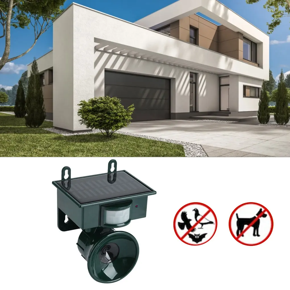 Ультразвуковой отпугиватель животных кошек собак Лис | Дом и сад