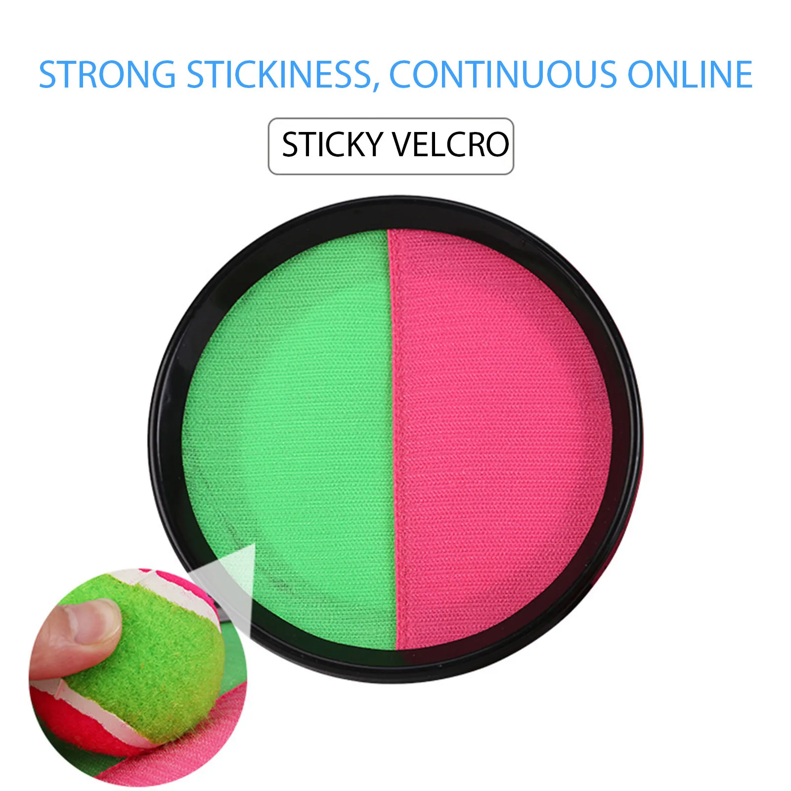 

Hook & Tack Catch Ball Game Bat Ball Kids Children Party Bag Outdoor Garden jeux enfant zabawki dla dzieci