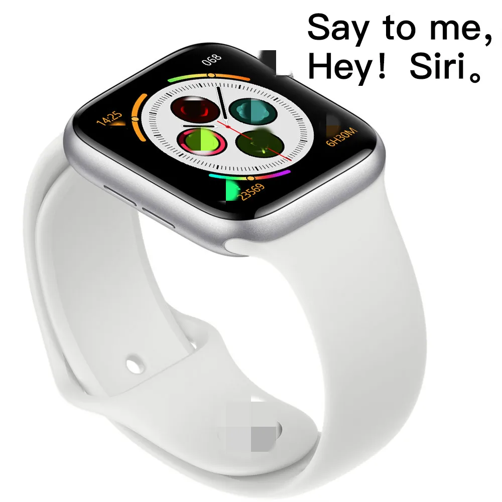 Смарт-часы серии 5 IWO 12 40 мм Bluetooth SIRI SmartWatch для iPhone Android phone монитор сердечного ритма