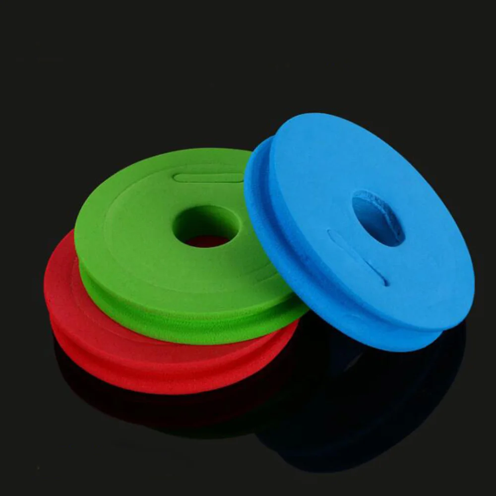 20 шт. круглая пластина пенопластовая леска для рыбалки доска вращающаяся