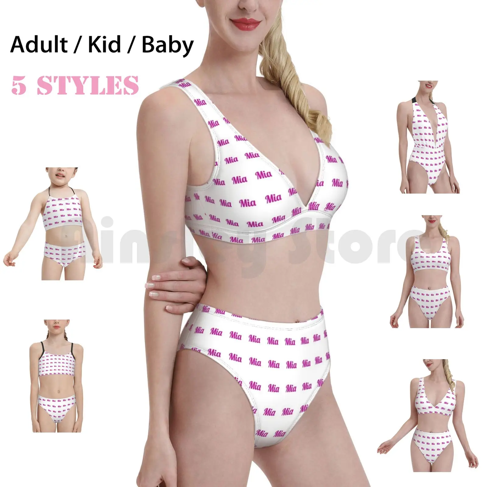 Купальник-бикини Mia с подкладкой и высокой талией американские художники