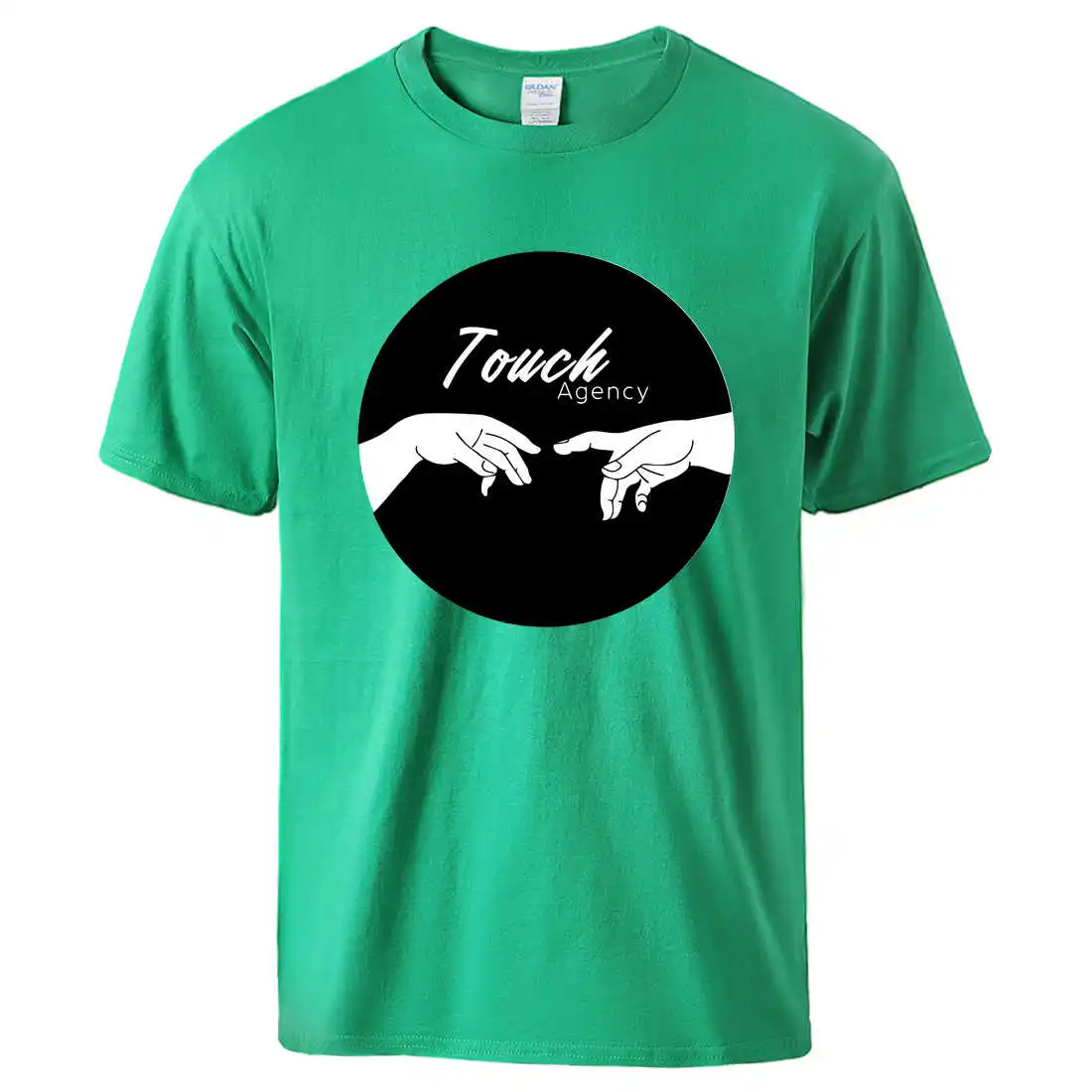 

Anime Touch Agency Michelangelo T shirts Male Casual Short Sleeve Tshirt Tee Man Brand Vintage Loose Summer Loose Top