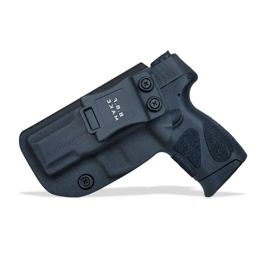BBF Make IWB KYDEX чехол для пистолета подходит: Телец G2C/PT111 G2/PT140 чехол для пистолета внутри скрытый чехол для переноски пистолета сумки для аксессуаров - Цвет: Black For Left