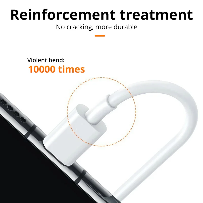FONKEN 66W 6A USB Type-C Super Fast Charging Data Cable For Huawei Mate 40 Pro 30 20 P40 P30 Lite P20 C Charge Charger Wire | Мобильные