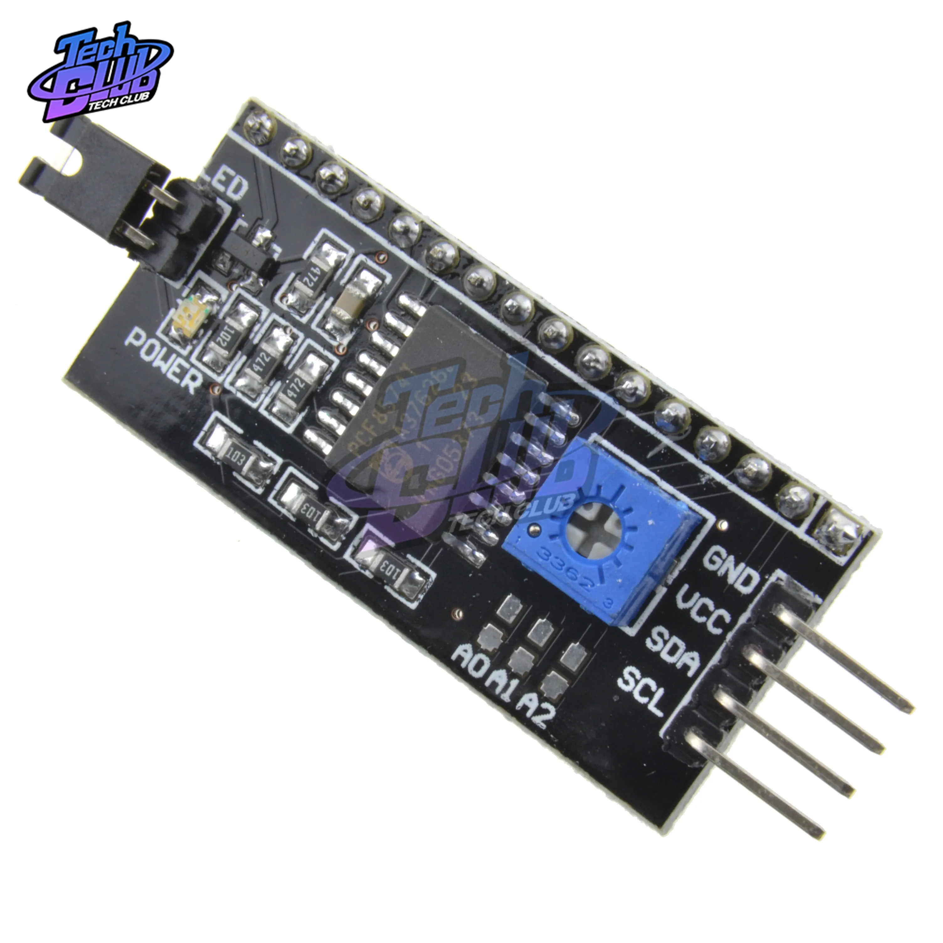 ЖК синий/желто зеленый экран 1602 PCF8574T PCF8574 IIC/I2C/интерфейс 16x2 символ дисплей модуль 5