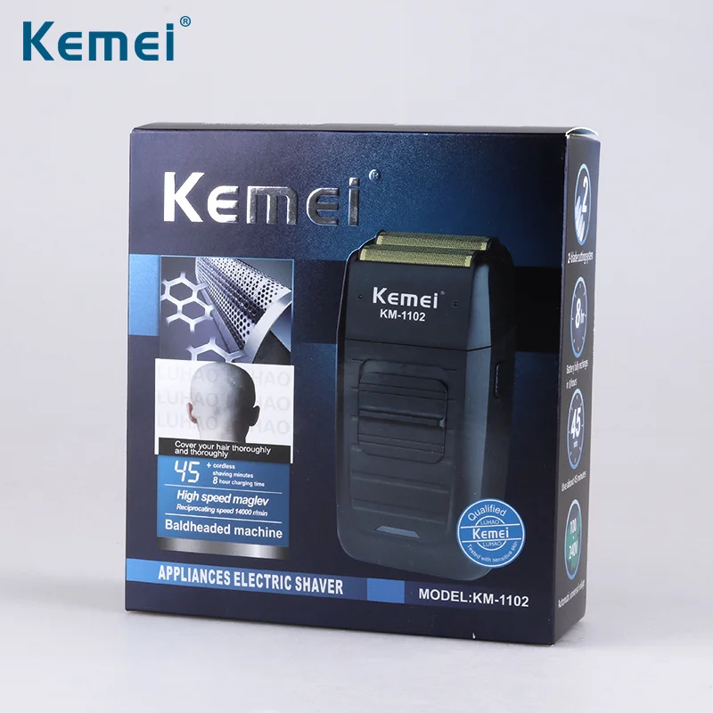

kemei electric shaver for men Barber Shop Trimmer beard Cordless cable Clipper one blade beard care professional For shaving
